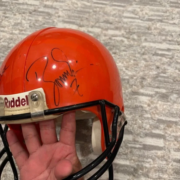 Vintage Authentic Riddell VSR-4 NFL Football Helmet Bengals Size Large Rare